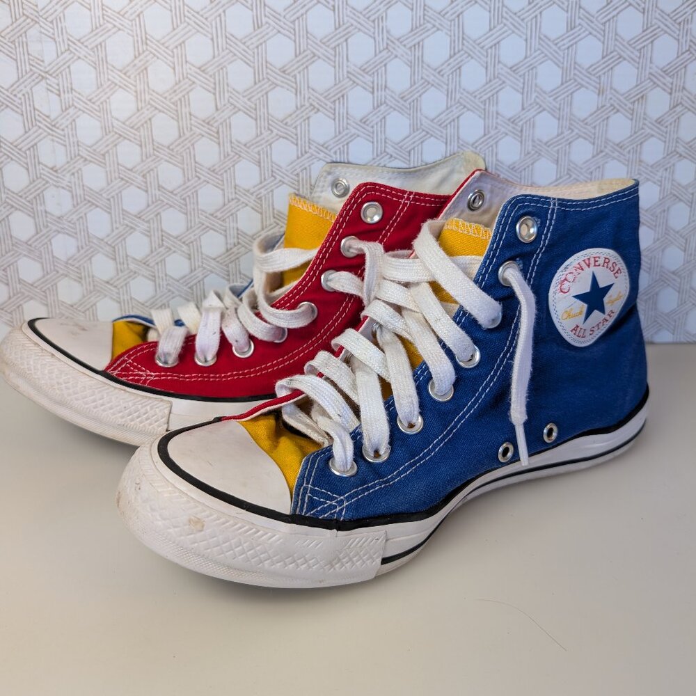 Converse Chuck Taylor All Star High Top Sneakers Multicolor Men 7.5 Women 9.5